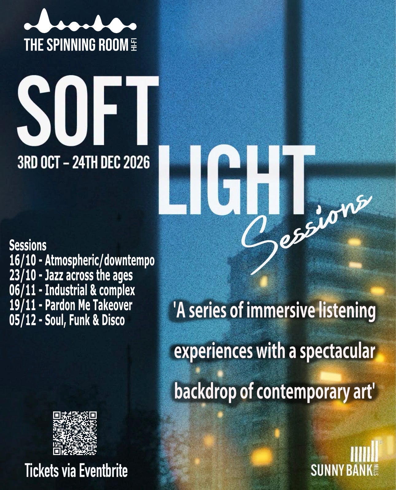 The Art of Listening in a spectaular setting - Soft light Sessions 2026