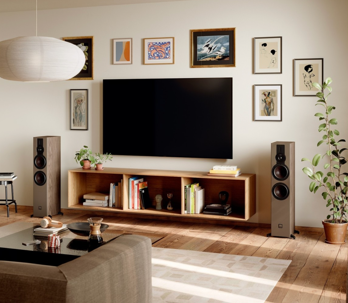 DALI SONIK 7 compact floorstanding speakers
