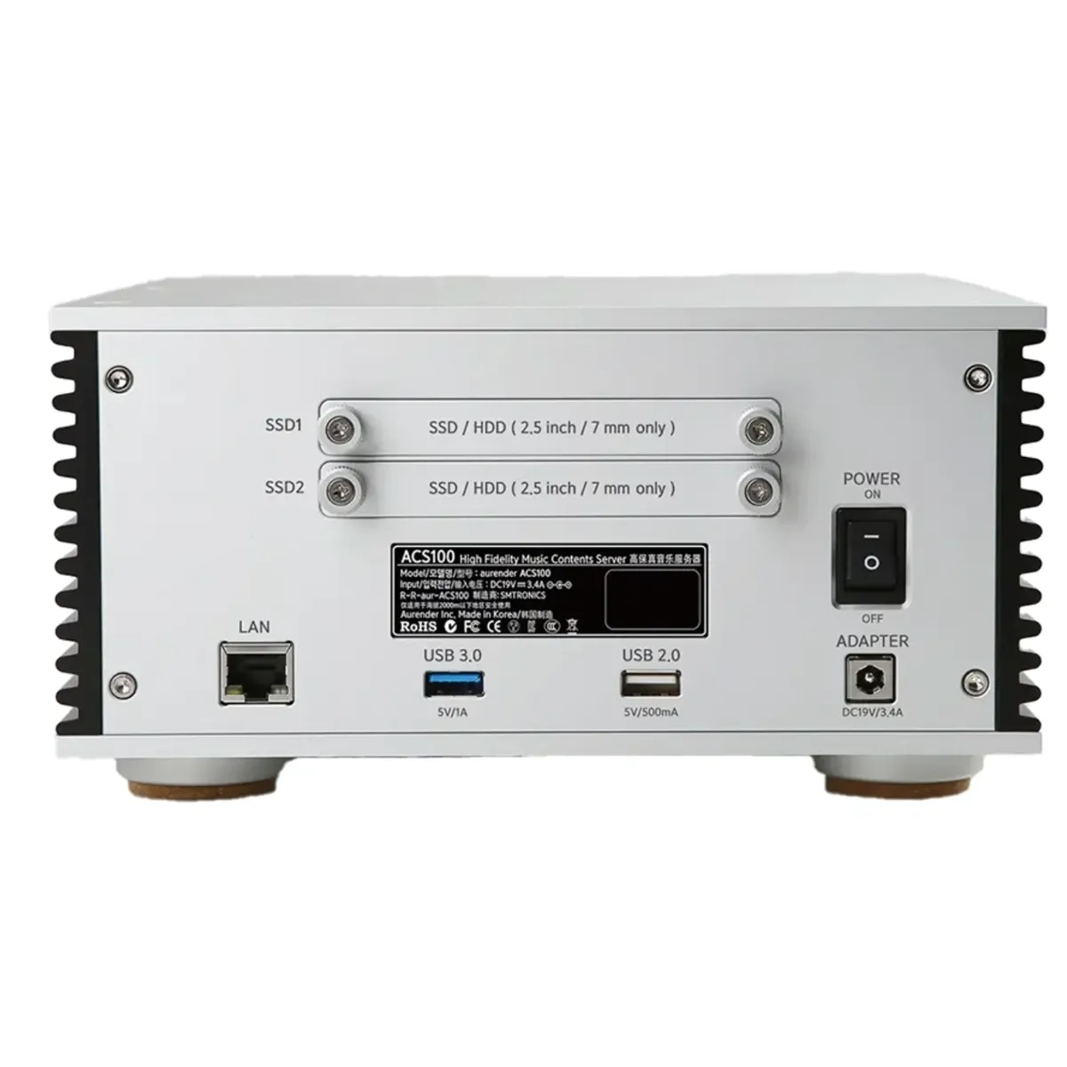 Aurender ACS100 Music Server with CD Ripper