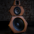 HEX3 compact open baffle loudspeakers