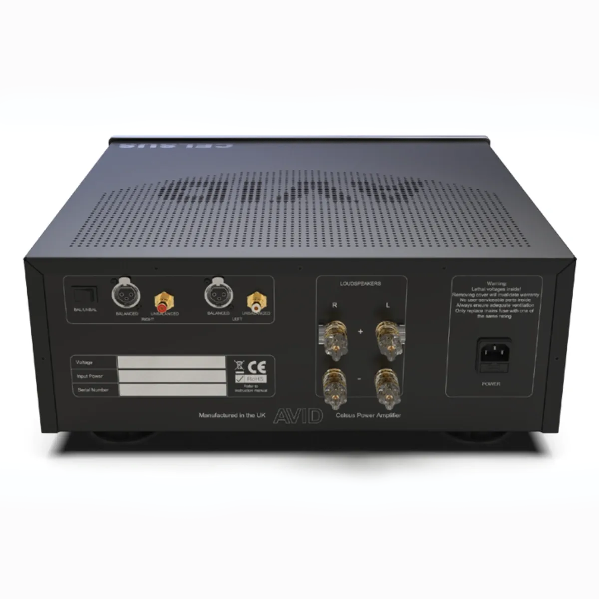 AVID Celsus Stereo Power Amplifier