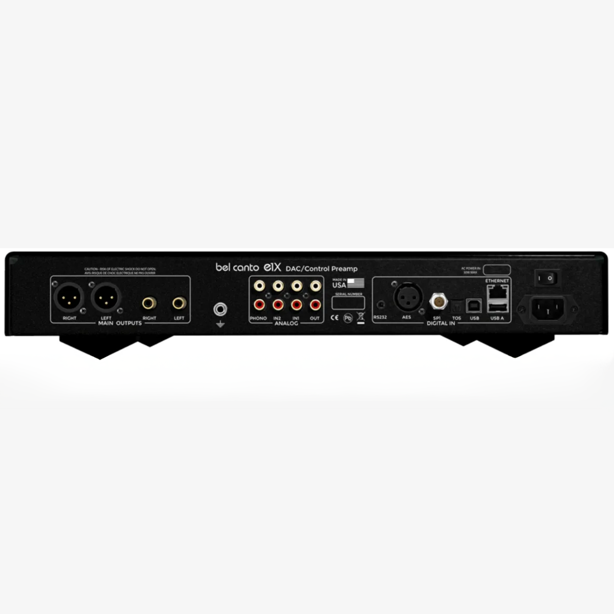 Bel Canto E1X DAC control preamplifier