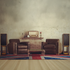 Wharfedale Linton Heritage Standmount Speakers with Matching Stands