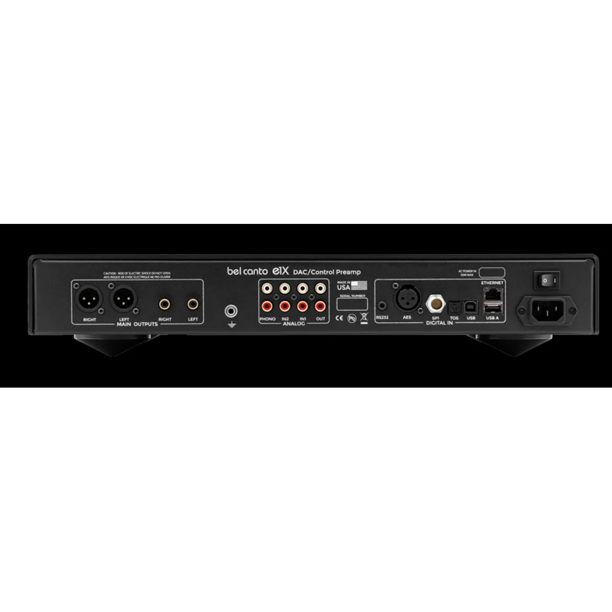 Bel Canto – E1X DAC/Control Preamp
