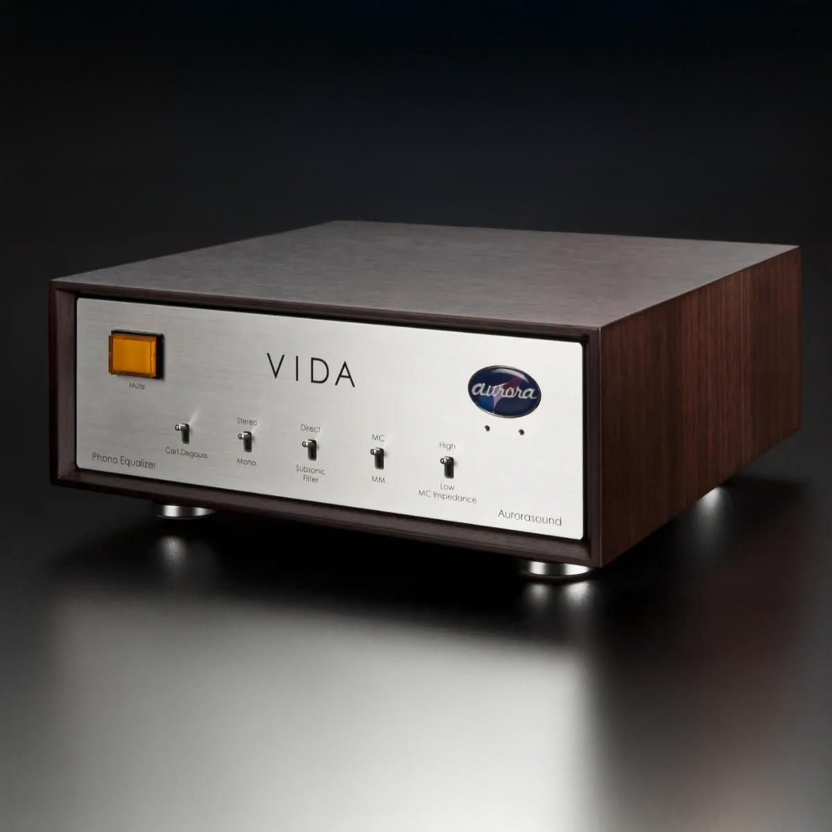 Aurorasound VIDA ii MM/MC dual turntable phonostage
